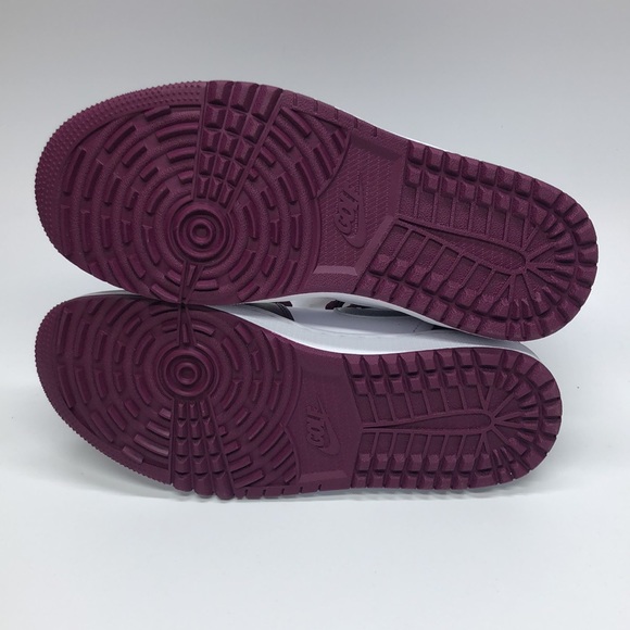 New Nike Air Jordan 1 High G Golf Shoes Bordeaux White DQ0660-103 - Picture 5 of 5